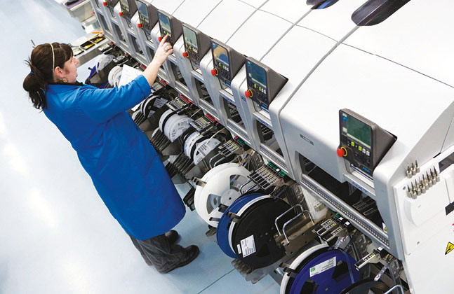 Floors that actively remove static electricity from a person are vital in many market sectors