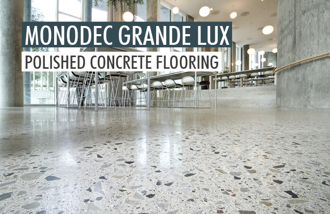  Flowcrete UK Unveils New Polished Concrete Flooring Range - Monodec