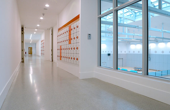Modern Terrazzo Flooring Revitalises Historic Kelvin Hall