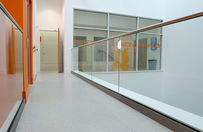 Modern Terrazzo Flooring Revitalises Historic Kelvin Hall