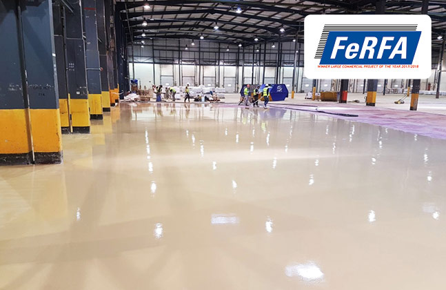 Flowcrete UK Wins Large at the FeRFA 2017 Awards