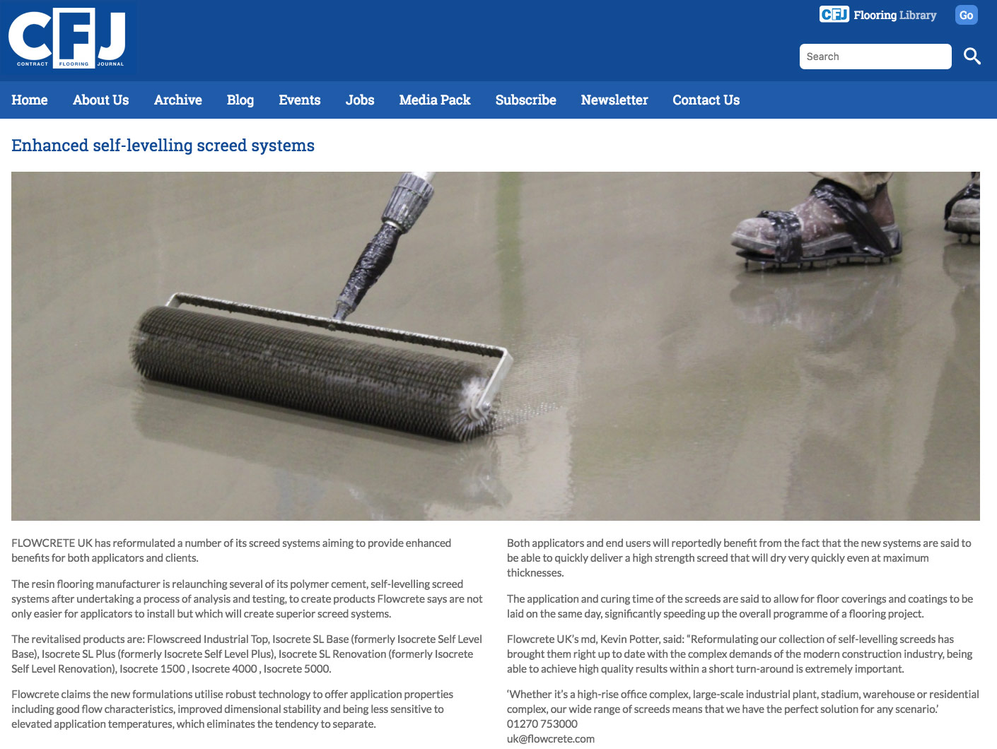 Contract Flooring Journal - April (2018)